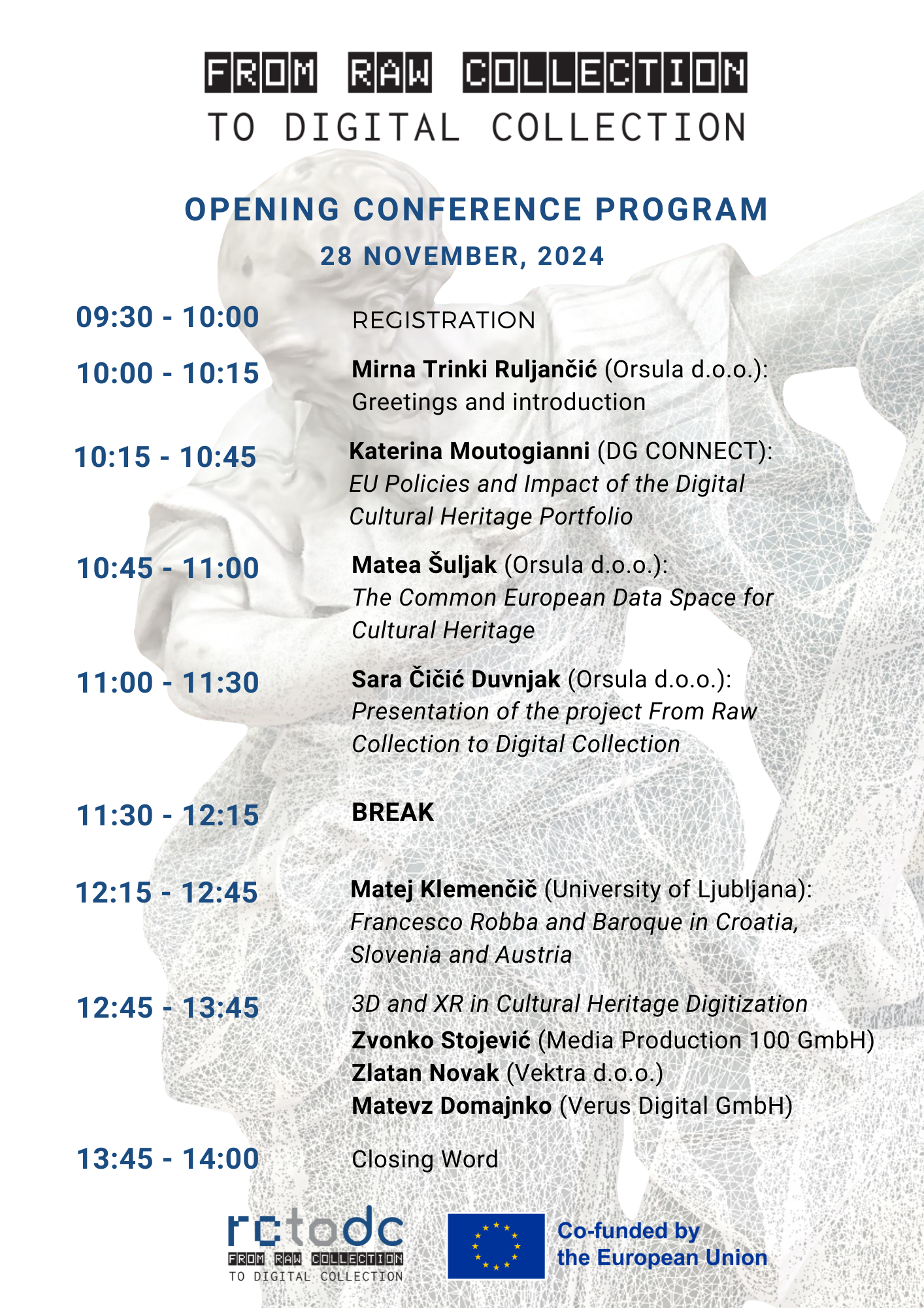 RCtoDC Opening Conference Program