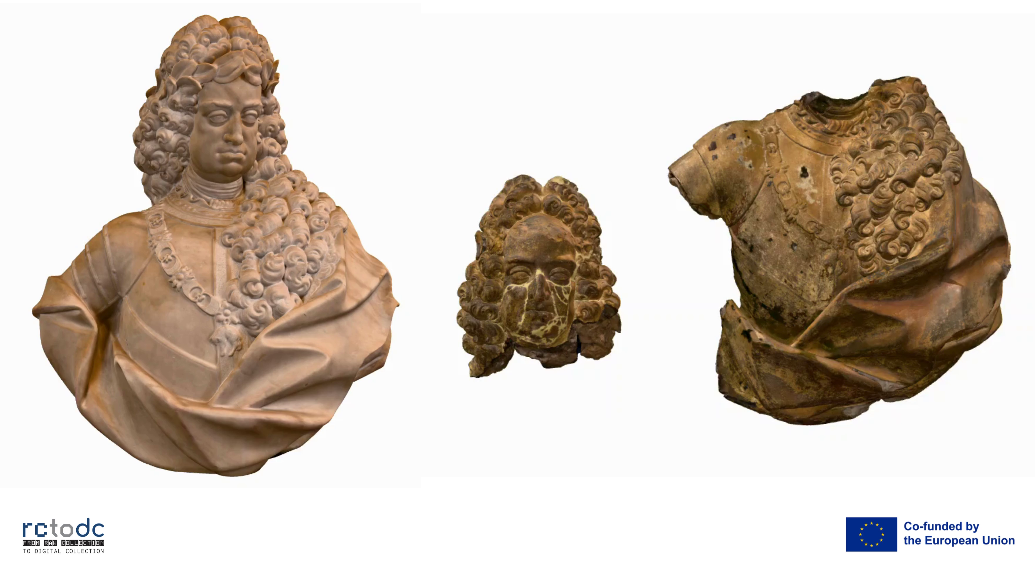 Charles VI: Marble, Terracotta, and 3D